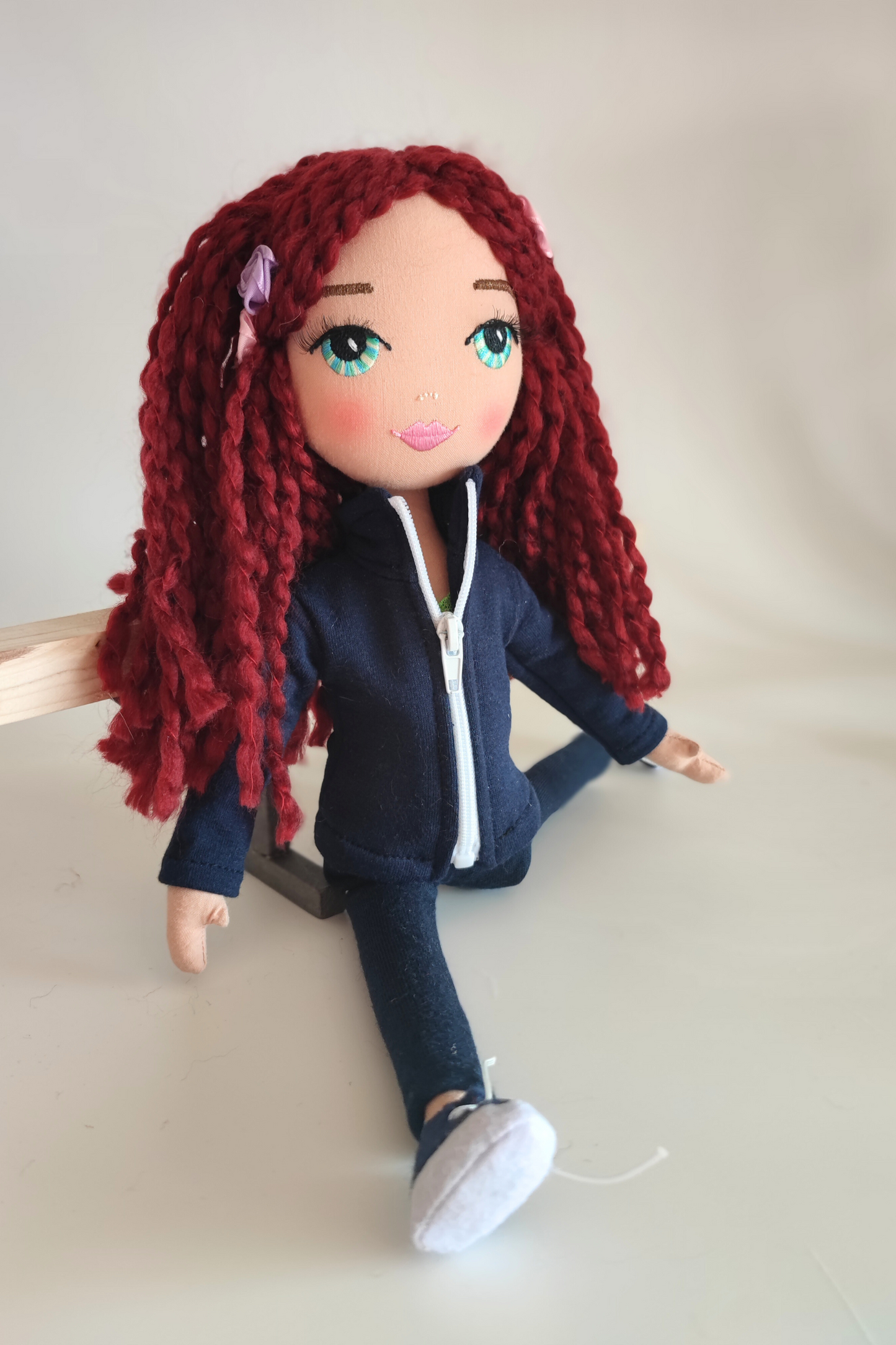 Muñeca Gimnasta: Pelo Pelirrojo