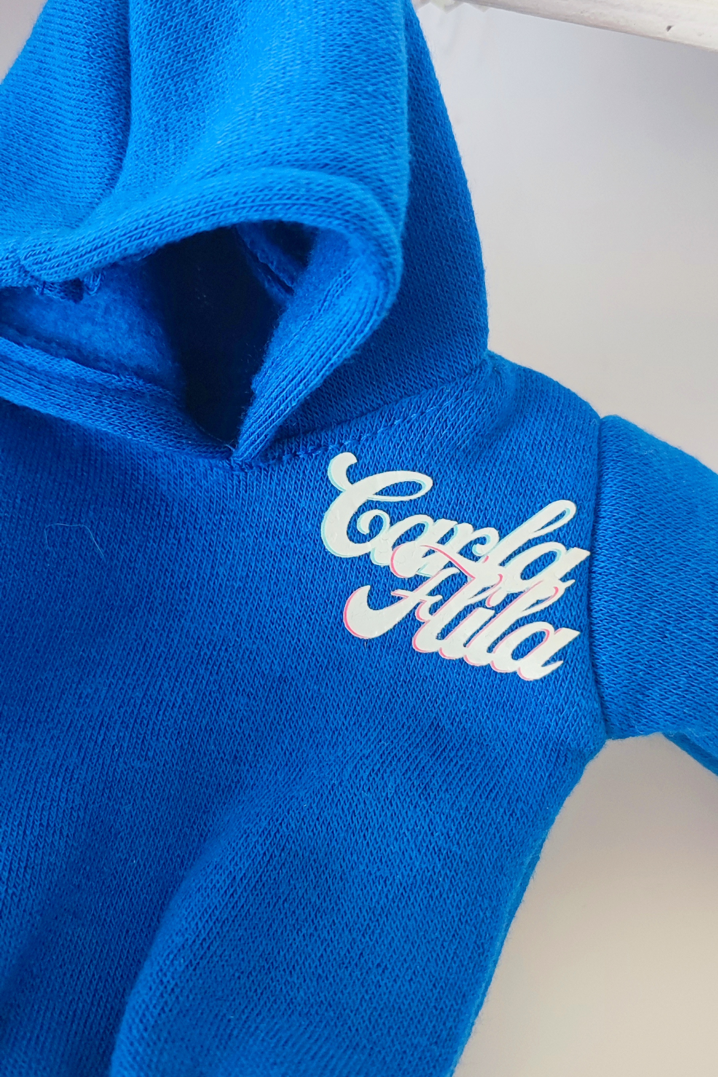 Sudadera Azul: Carla Flila