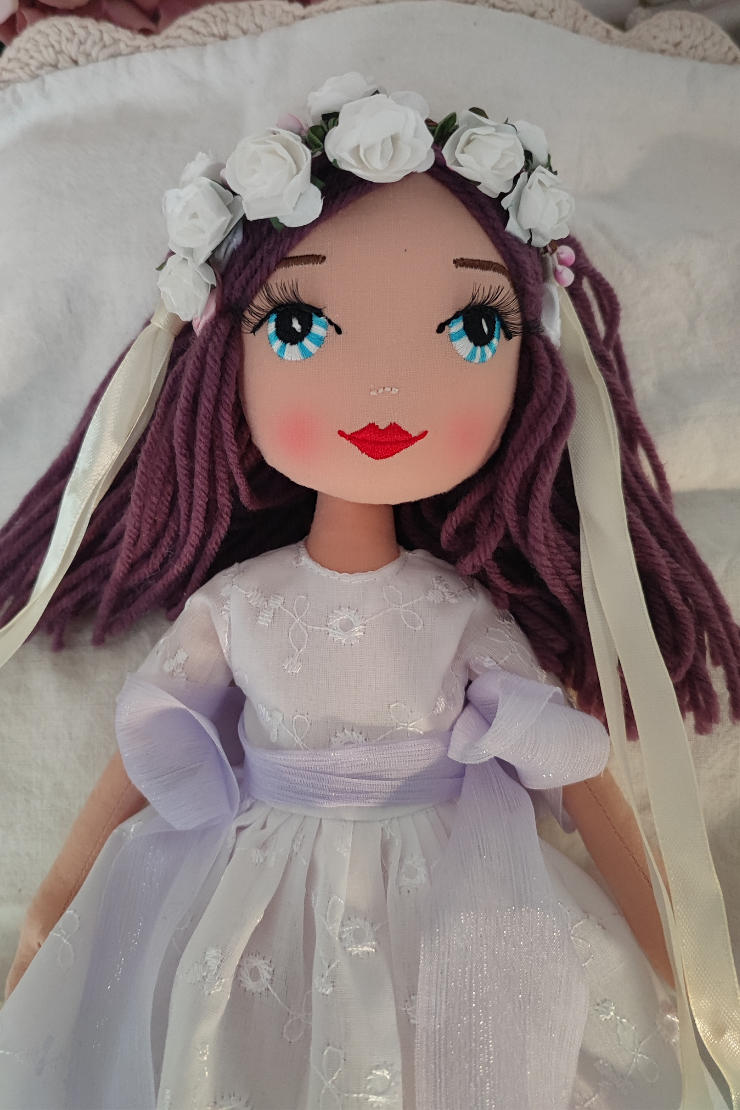 Elige tu Muñeca de Comunión con el Vestido Agua