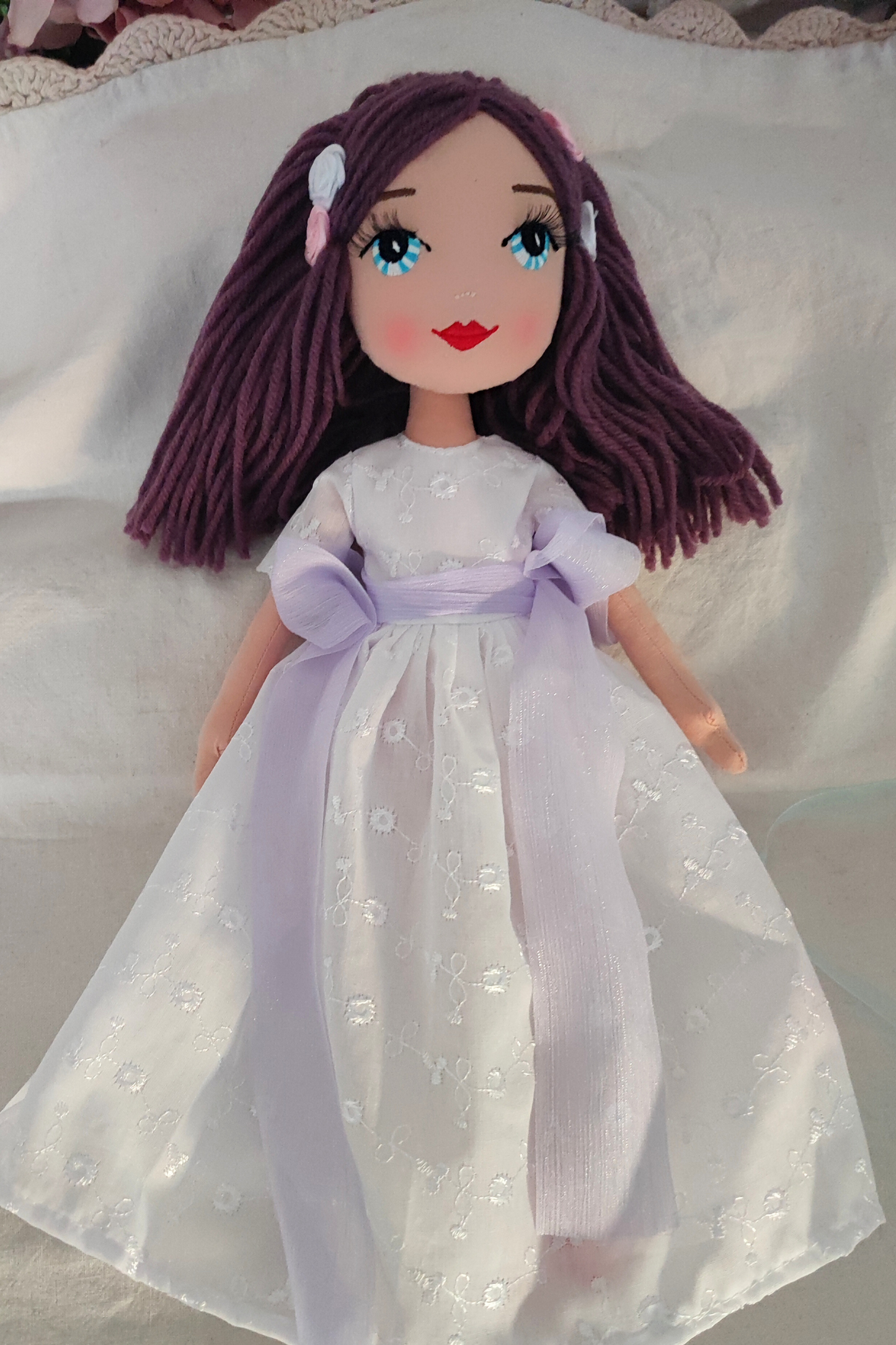 Elige tu Muñeca de Comunión con el Vestido Agua