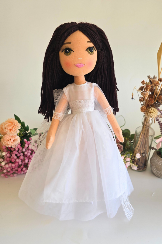 Elige tu Muñeca de Comunión con el Vestido Loto