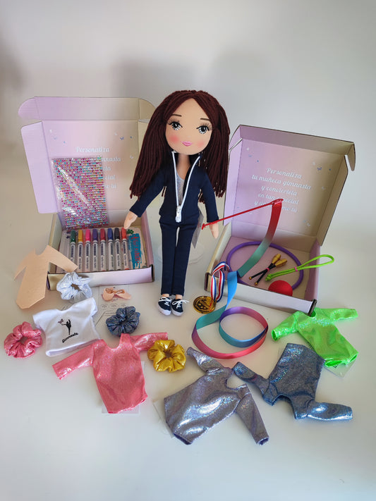 OFERTA: Pack Completo Drimydolls: Muñeca Gimnasta + Pack Gimnasta + Pack Aparatos Rítmica + Maillot y Coletero