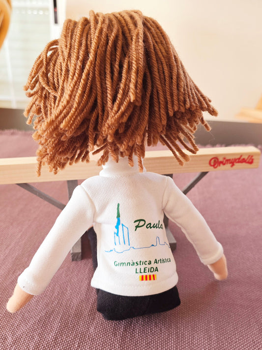 Muñeca Gimnasta Personalizada + Barra Artística
