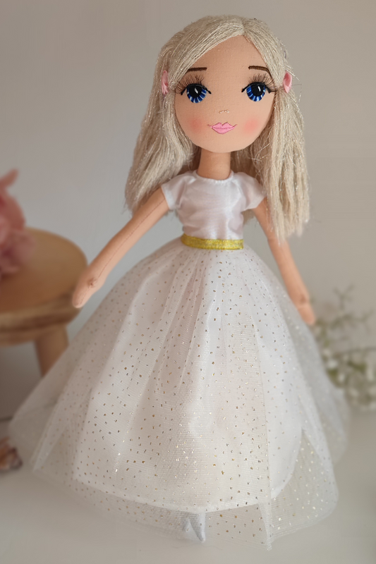 Eira Fiesta blanco y oro
