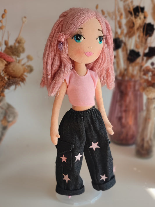 Muneca Estrellita closeup