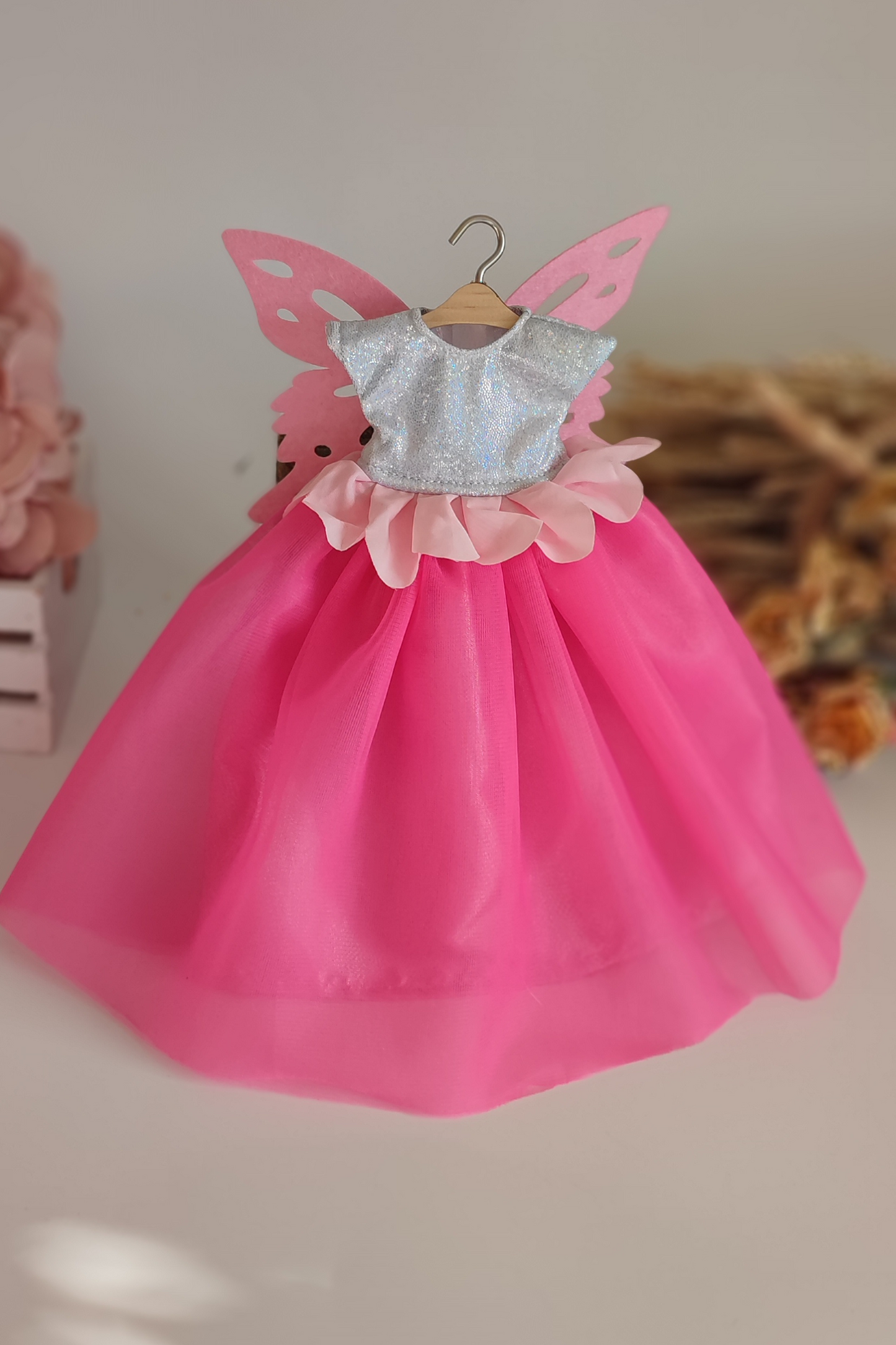 Vestido de muñeca hada