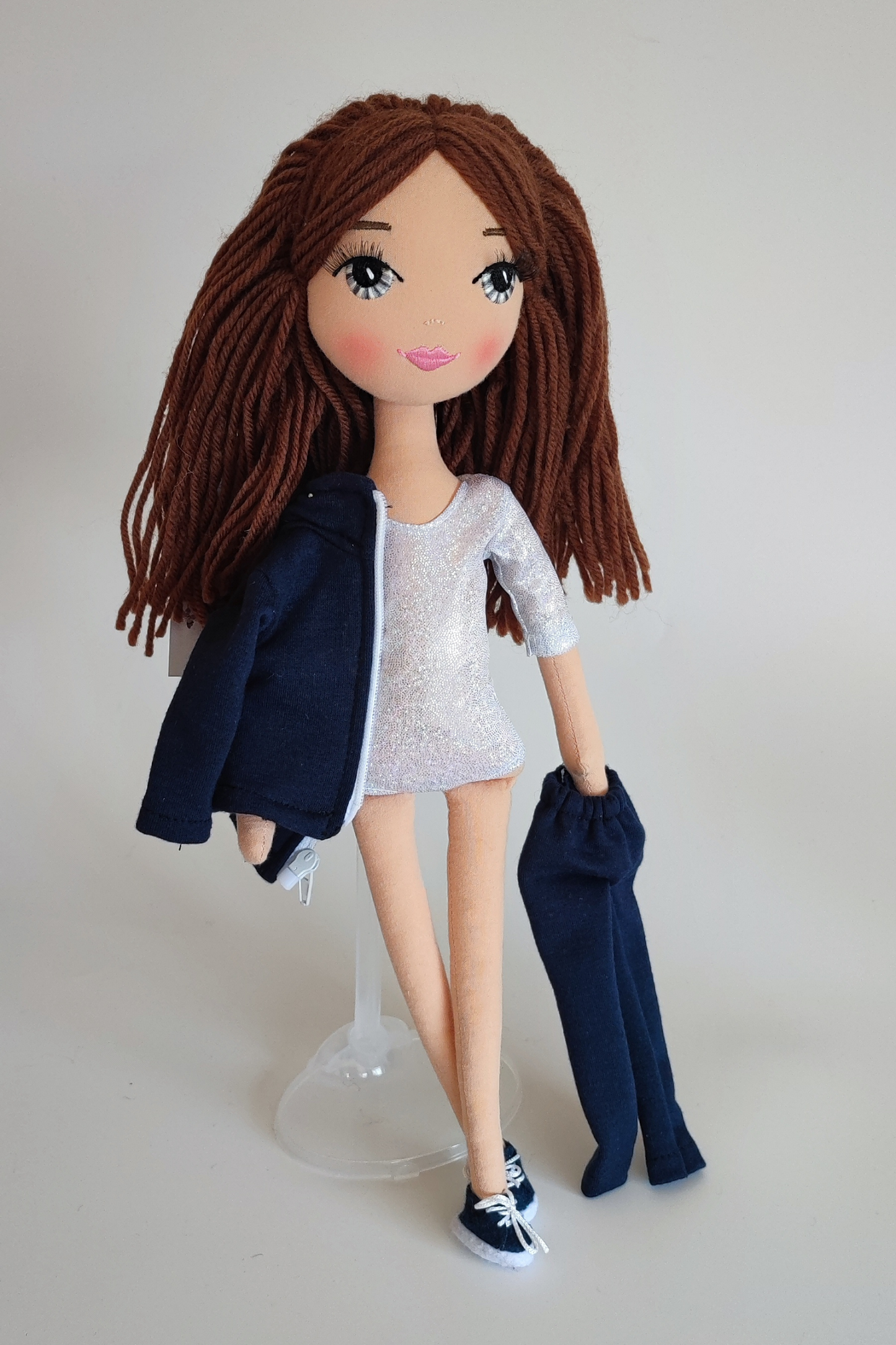 Chandal de Colores Muñeca Gimnasta