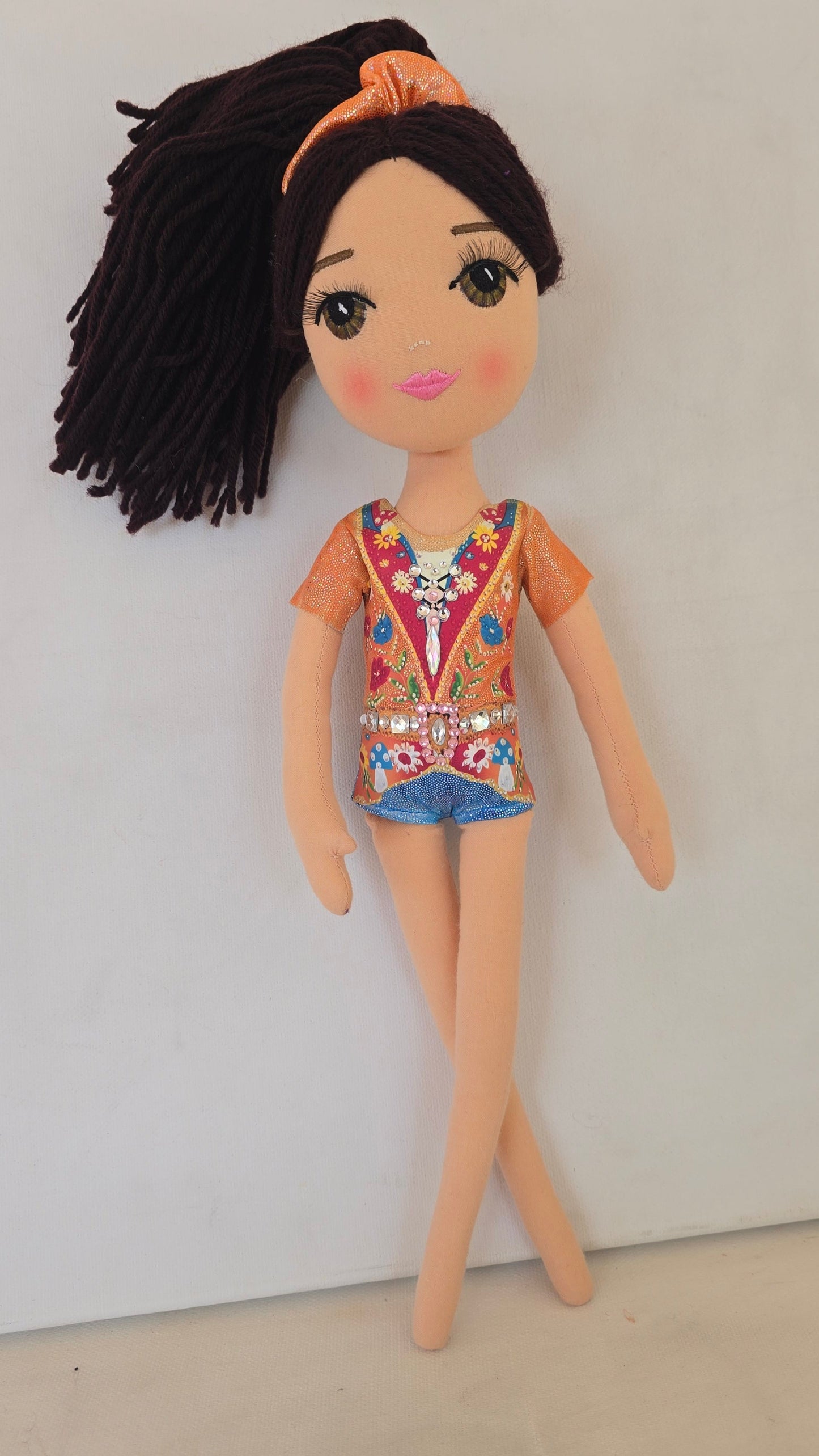 Muñeca Gimnasta con Maillot personalizado