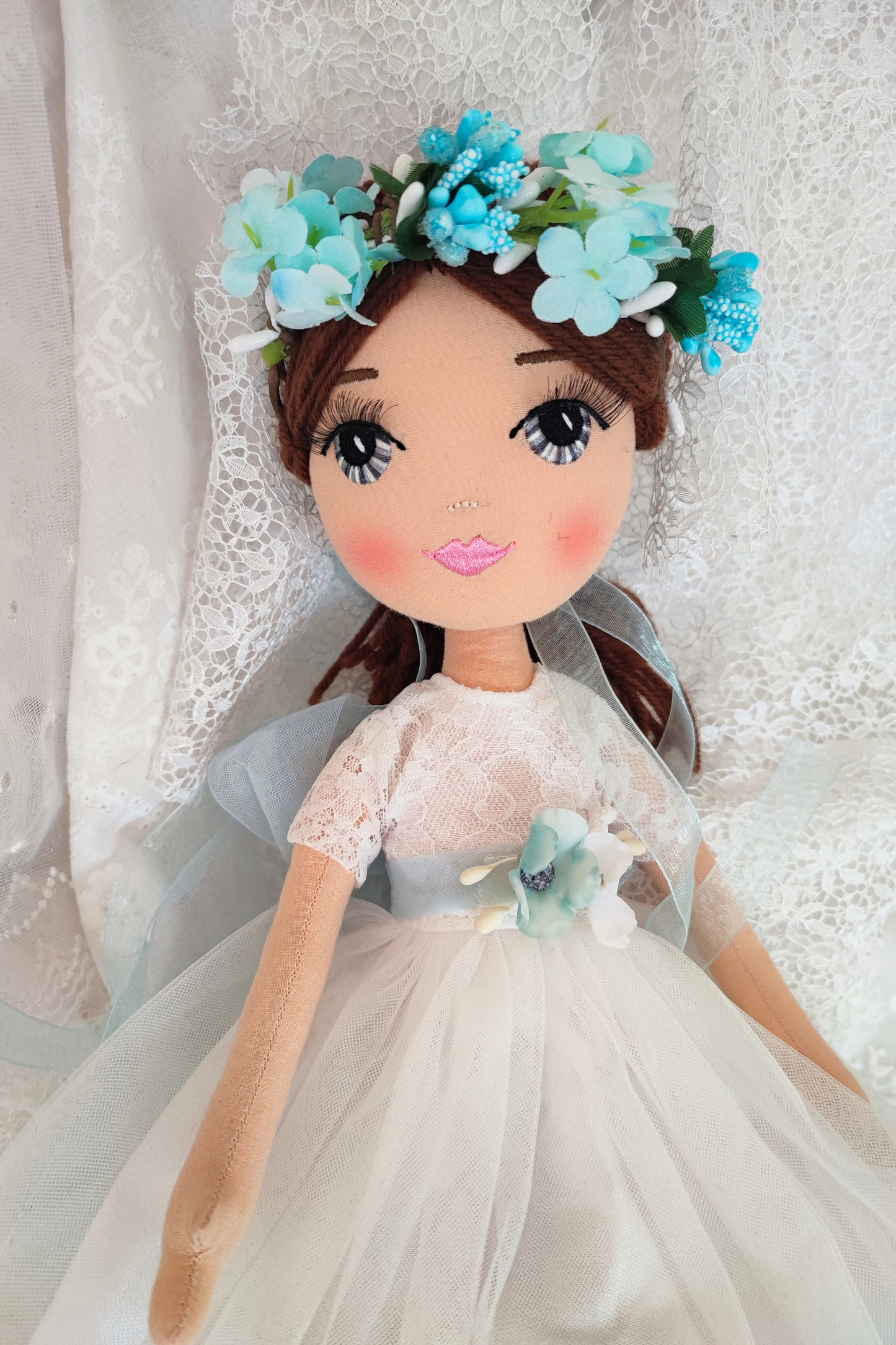 Muñeca de comunión personalizada