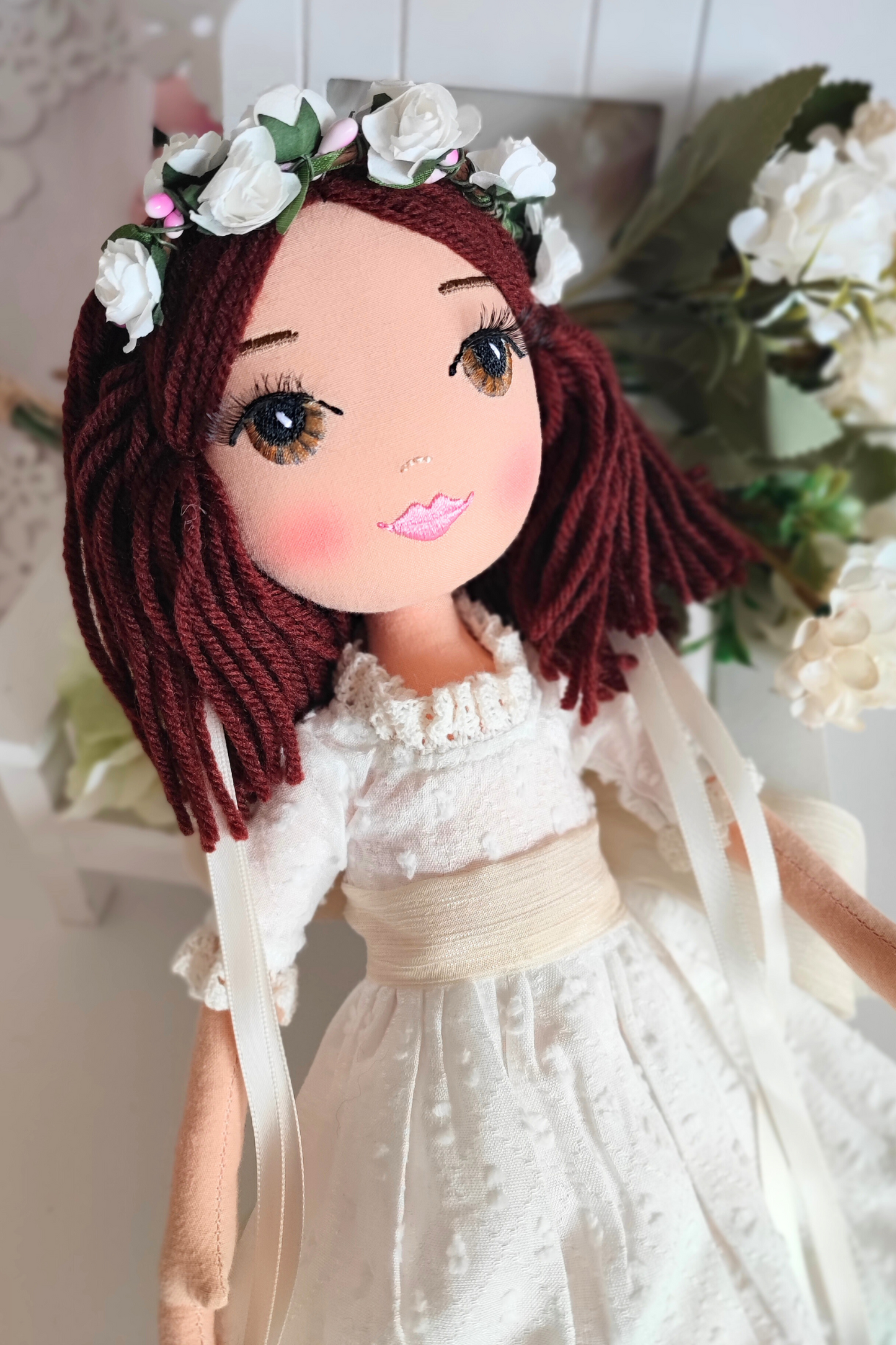 Muñeca de comunión personalizada