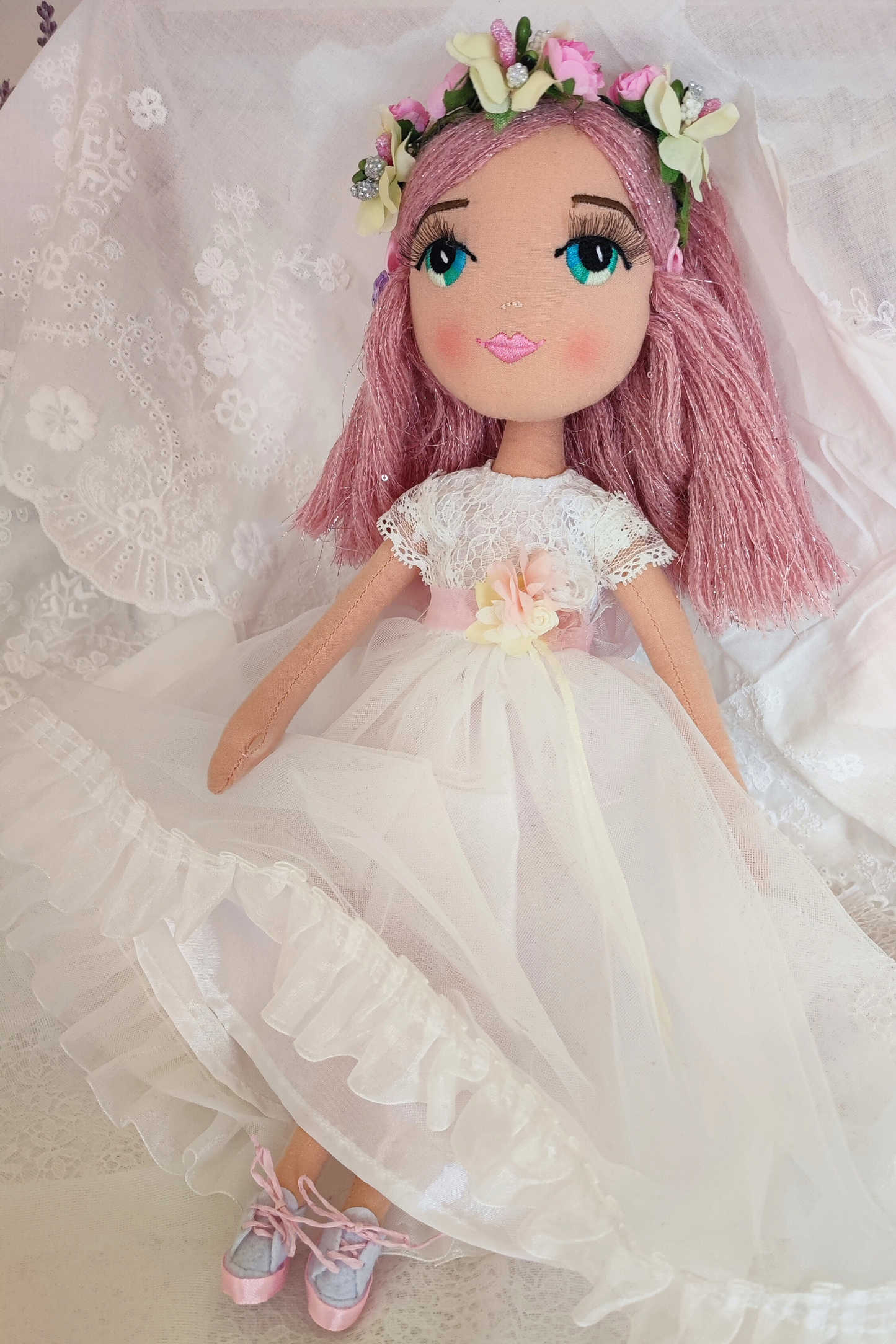 Muñeca de comunión personalizada