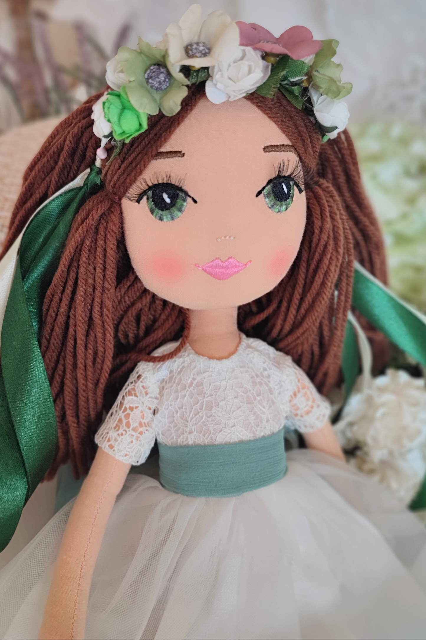 Muñeca de comunión personalizada