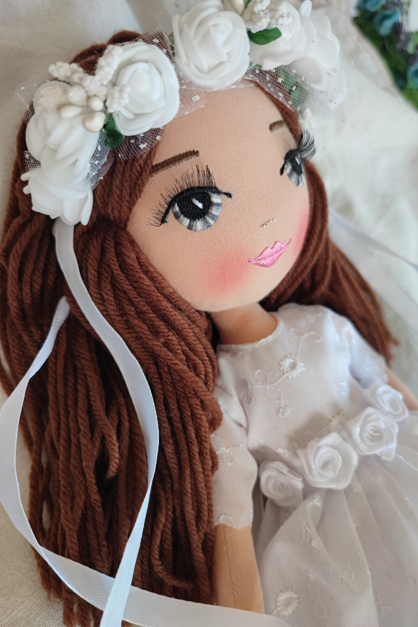 Elige tu Muñeca de Comunión con el Vestido Agua