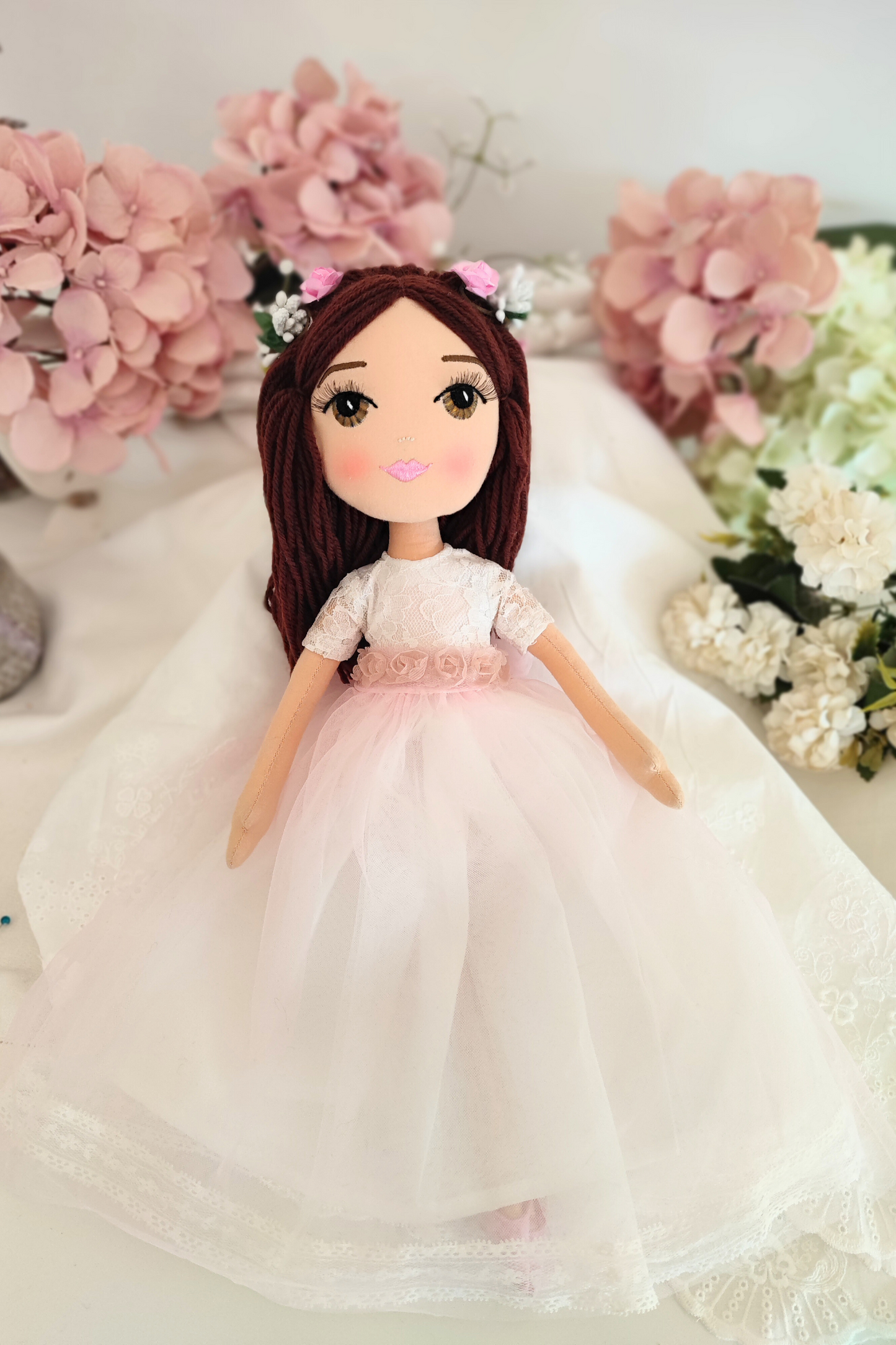 Muñeca de comunión personalizada