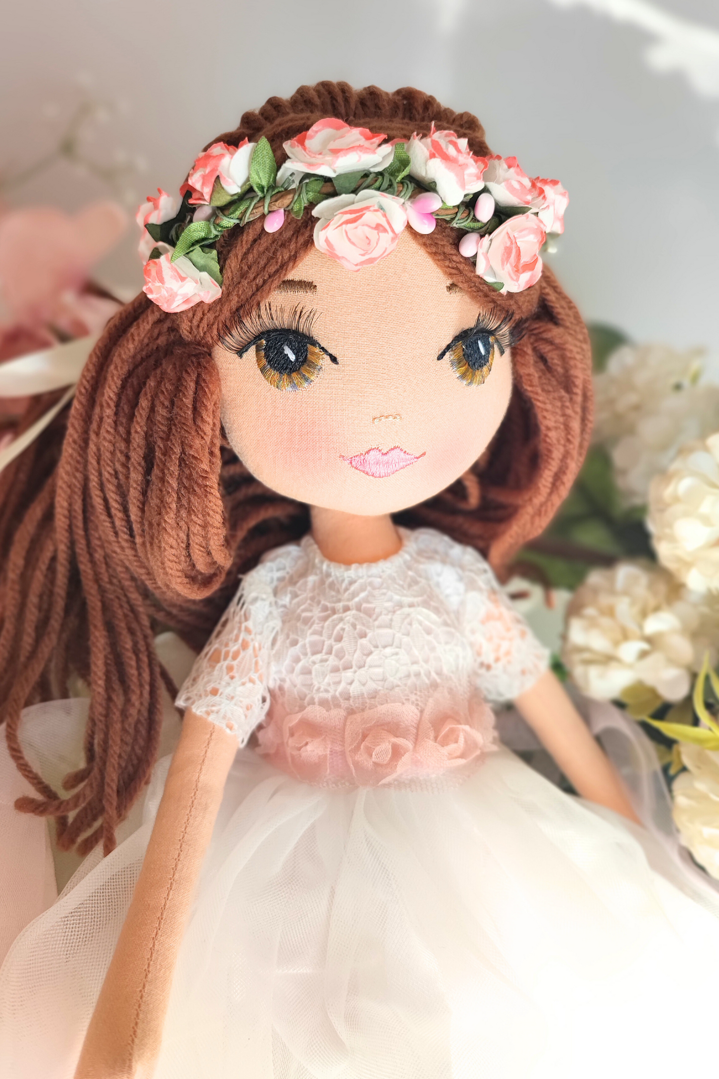 Muñeca de comunión personalizada