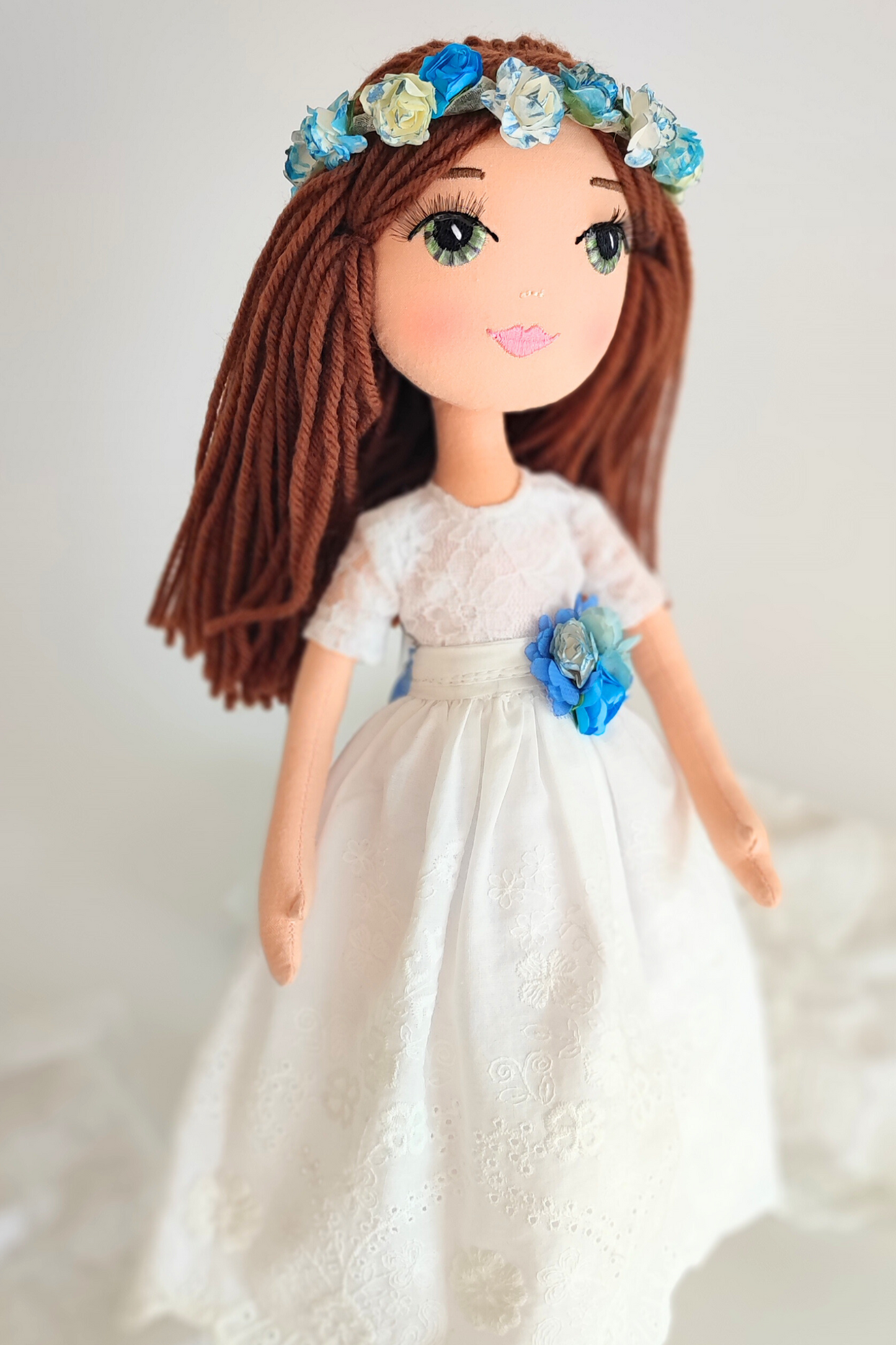 Muñeca de comunión personalizada