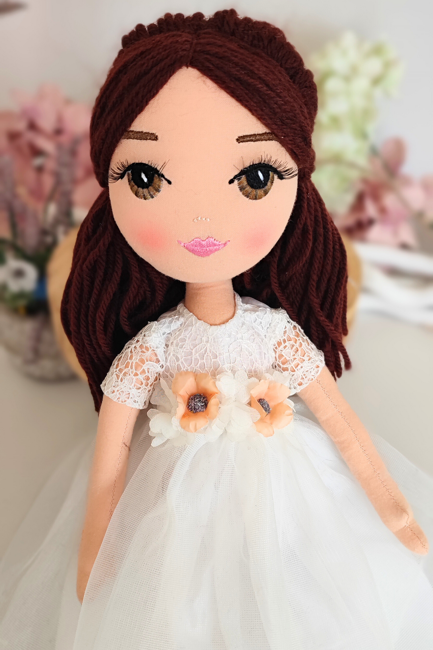 Muñeca de comunión personalizada