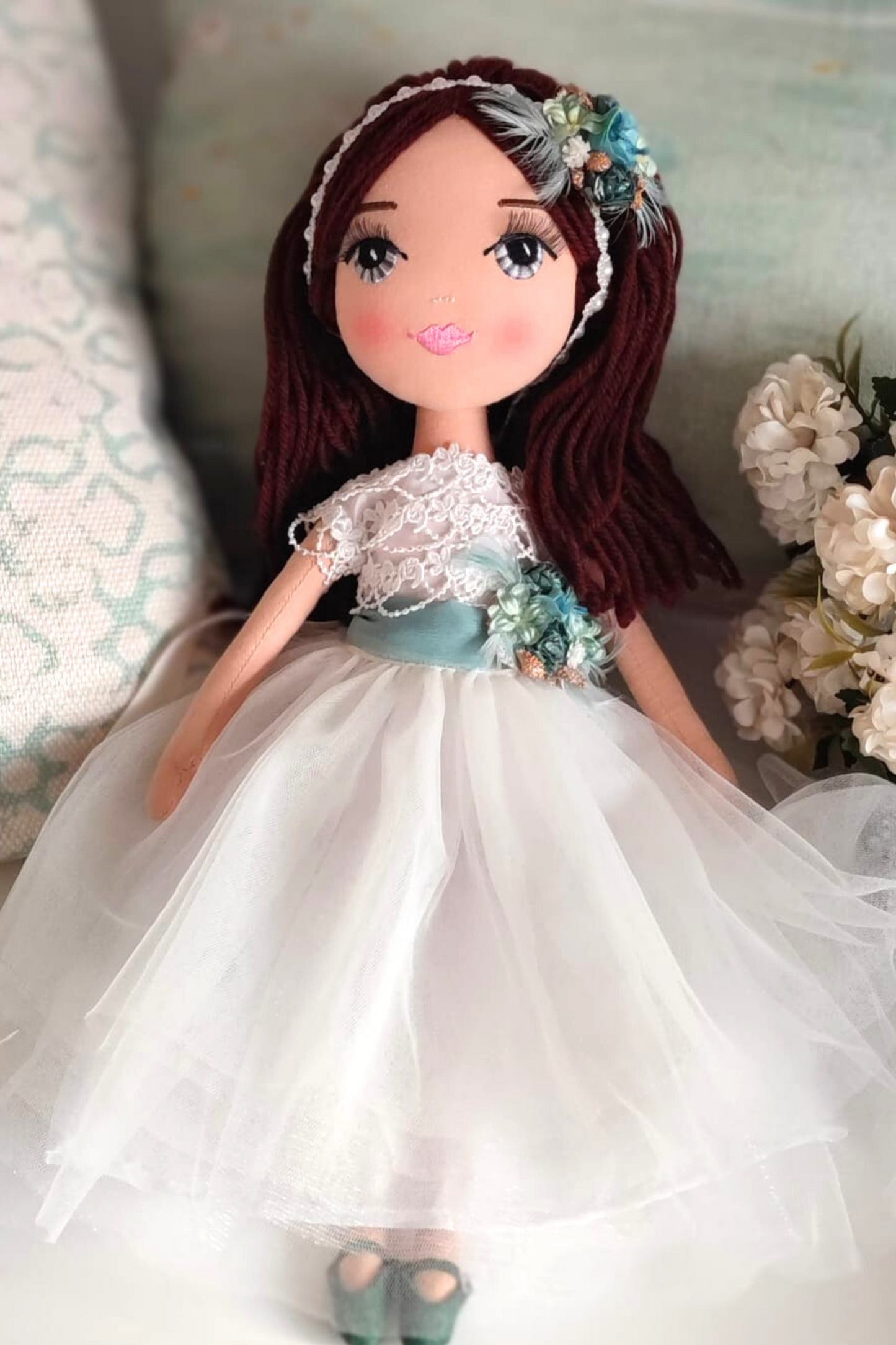 Muñeca de comunión personalizada