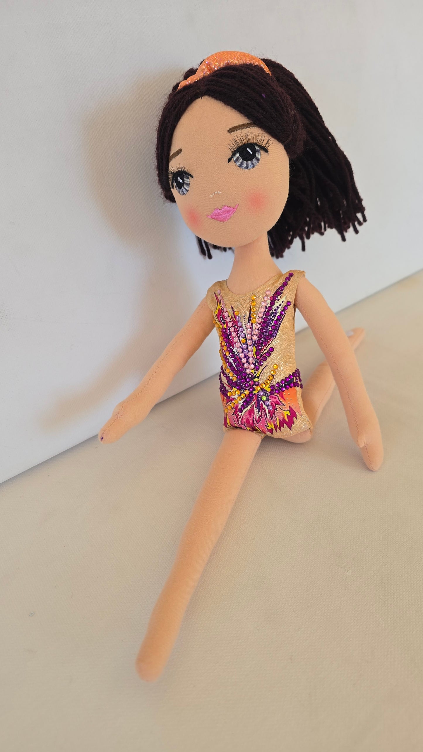 Muñeca de Gimnasia Rítmica Maillot Personalizado