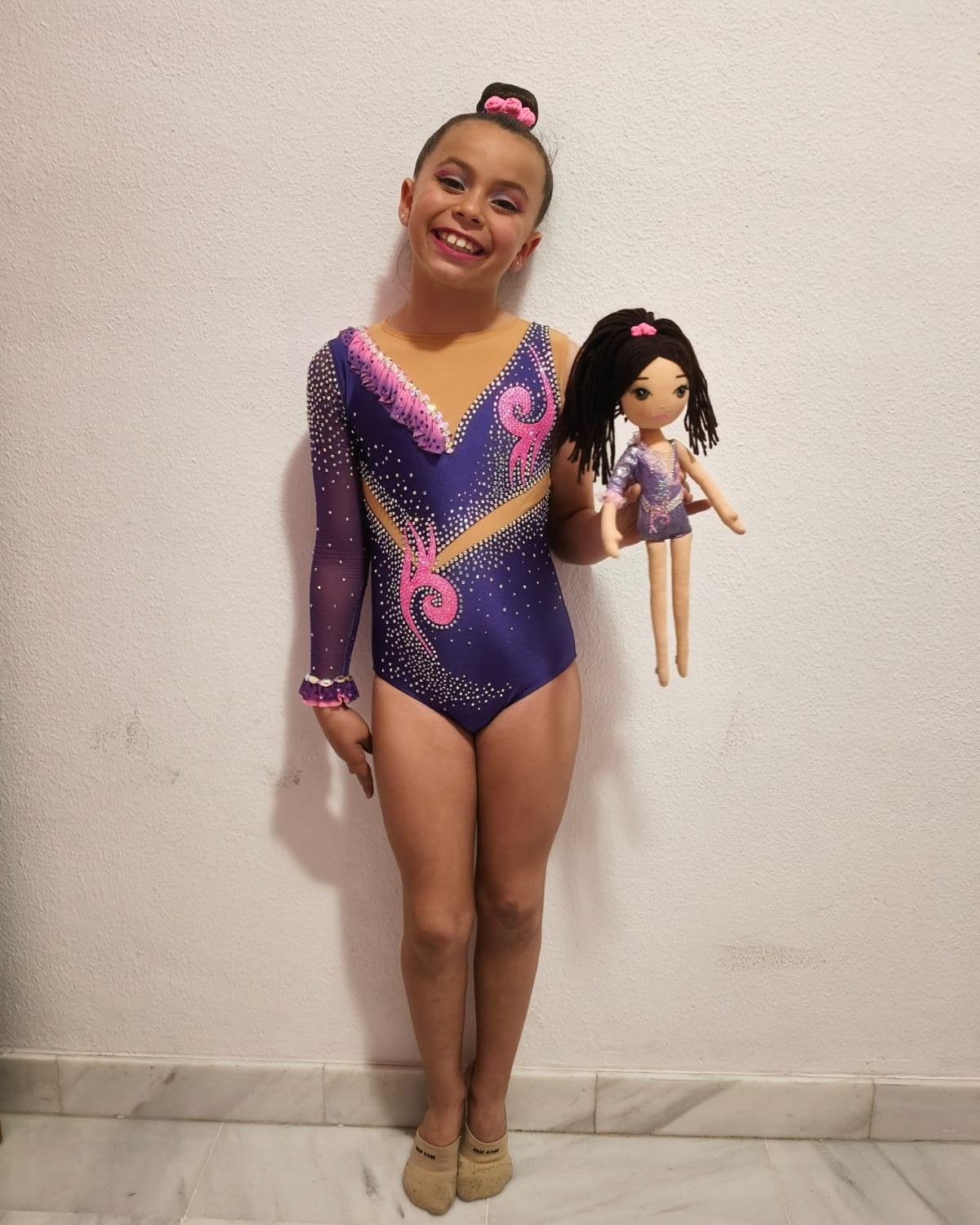 Muñeca de Gimnasia Rítmica Maillot Personalizado