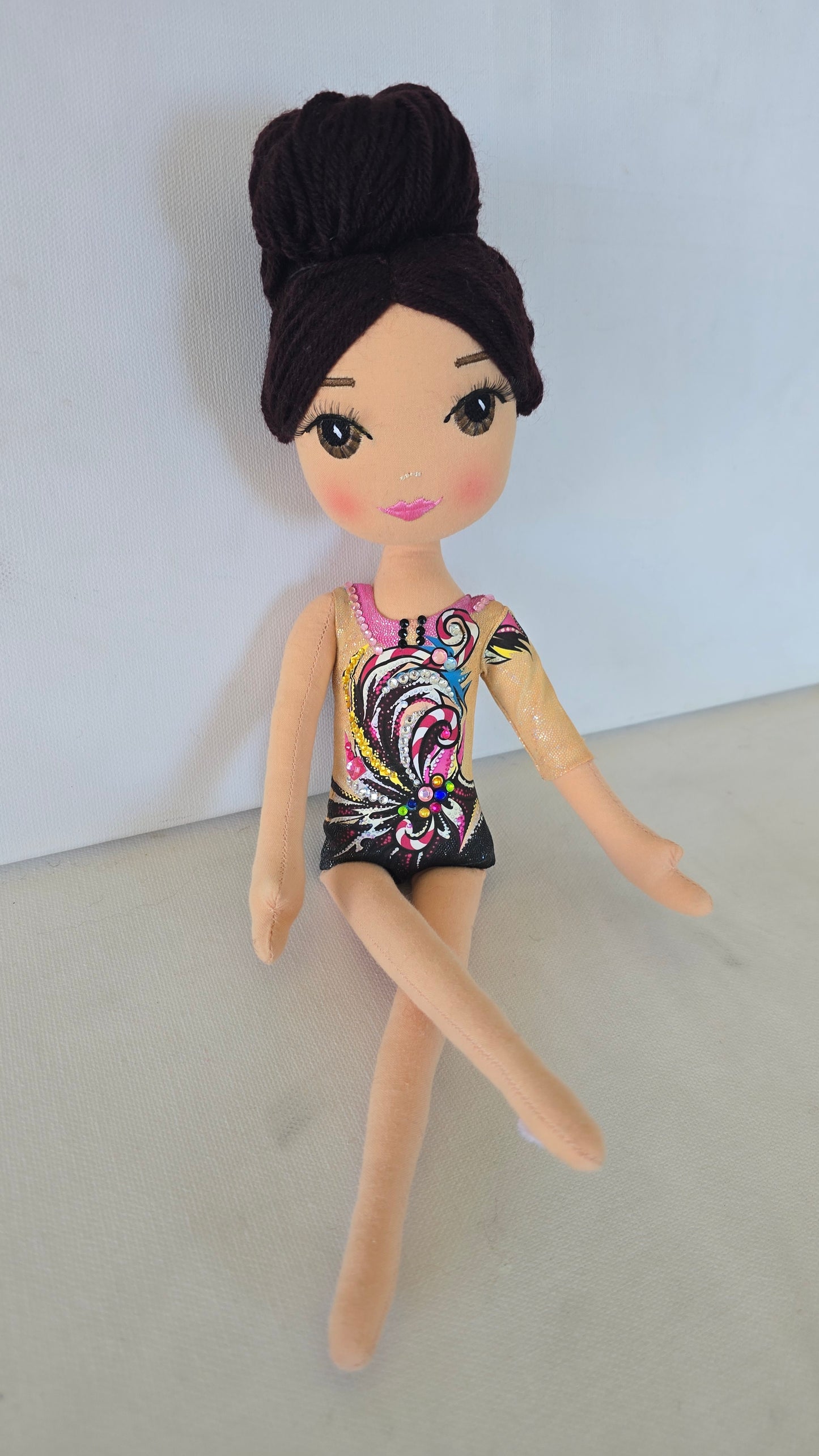 Muñeca de Gimnasia Rítmica Maillot Personalizado