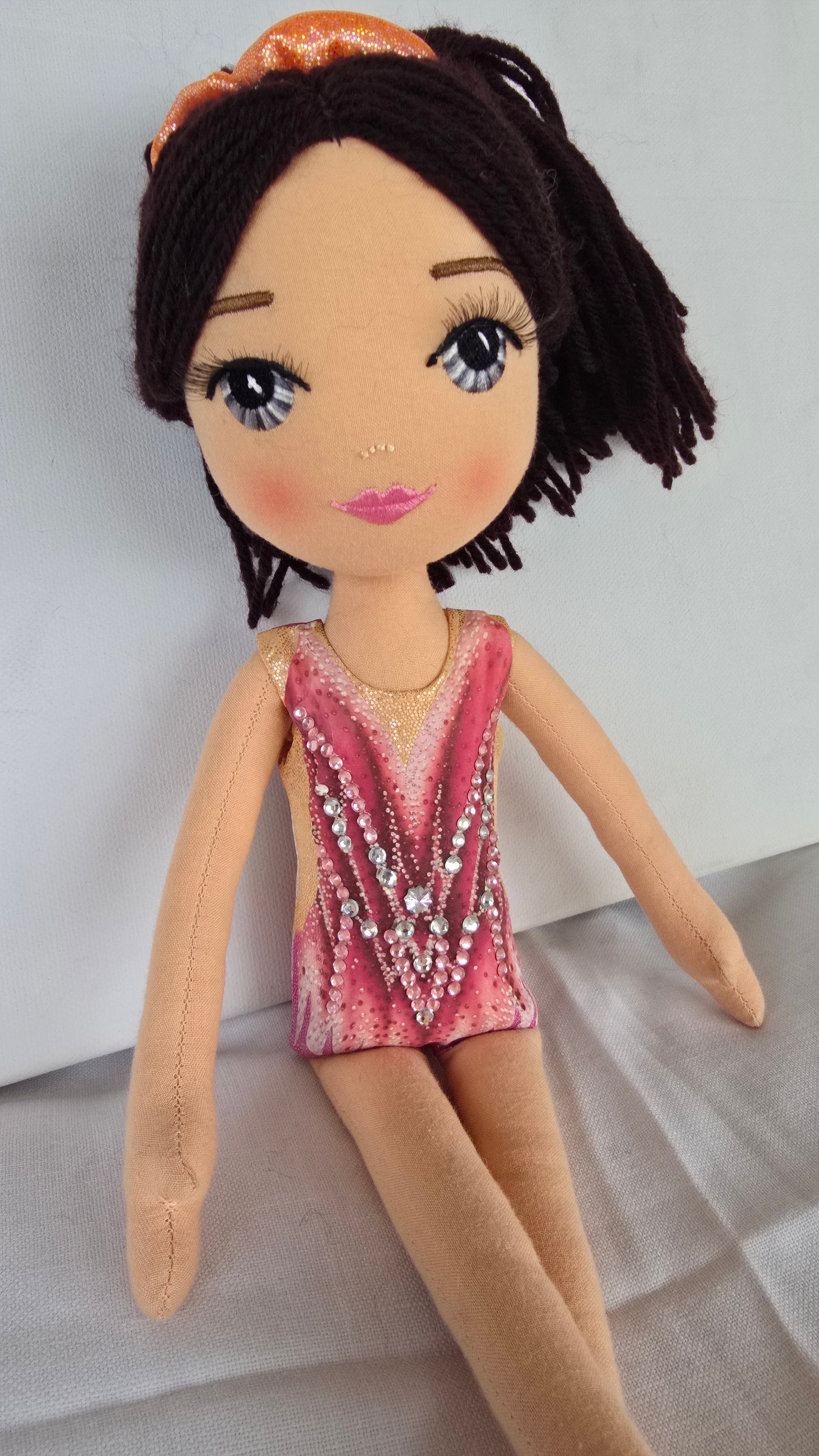 Muñeca de Gimnasia Rítmica Maillot Personalizado