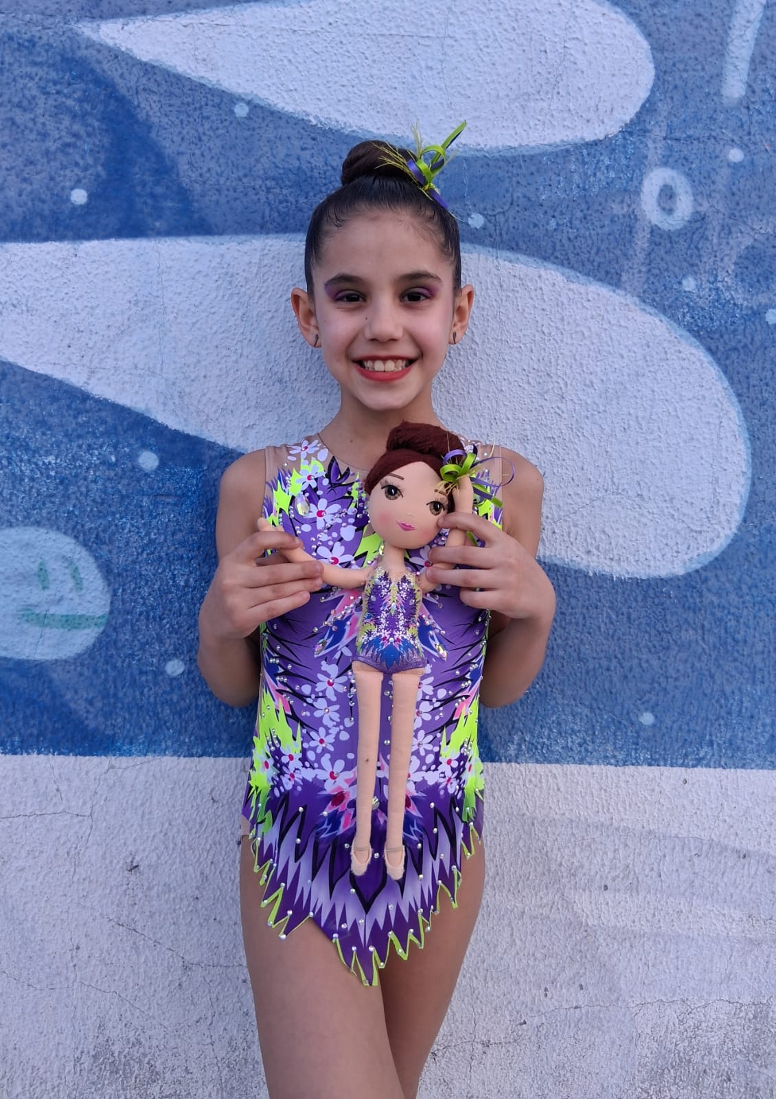 Muñeca de Gimnasia Rítmica Maillot Personalizado