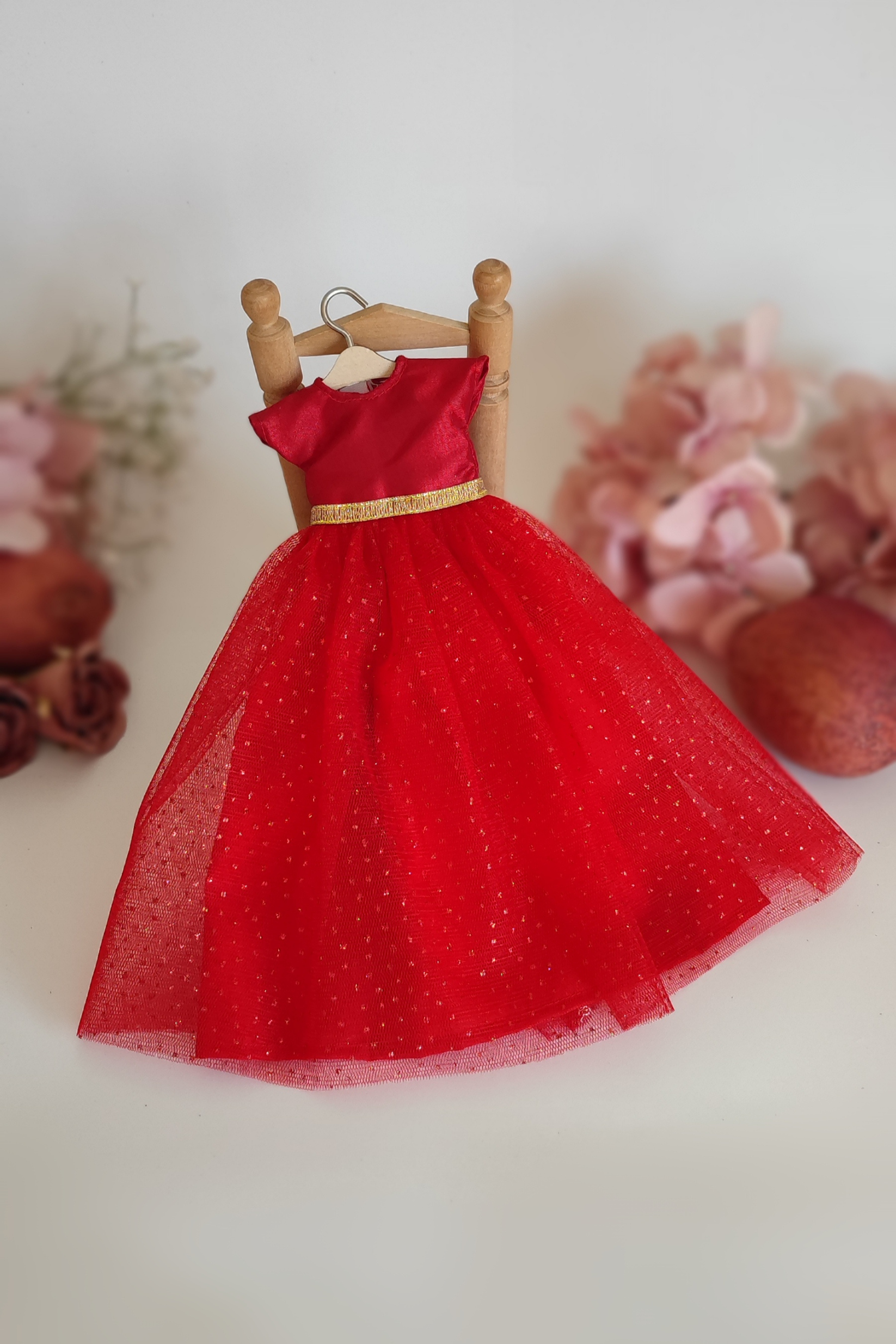 Vestido rojo fiesta Drimydolls
