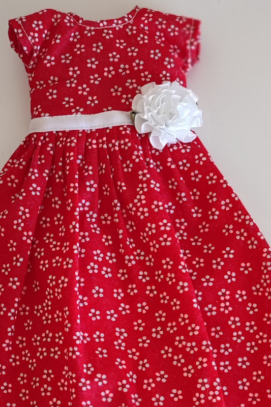 Vestido rojo Provenza